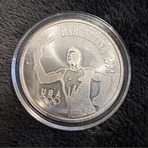 1992 Barcelona Silver Commemorative Coin